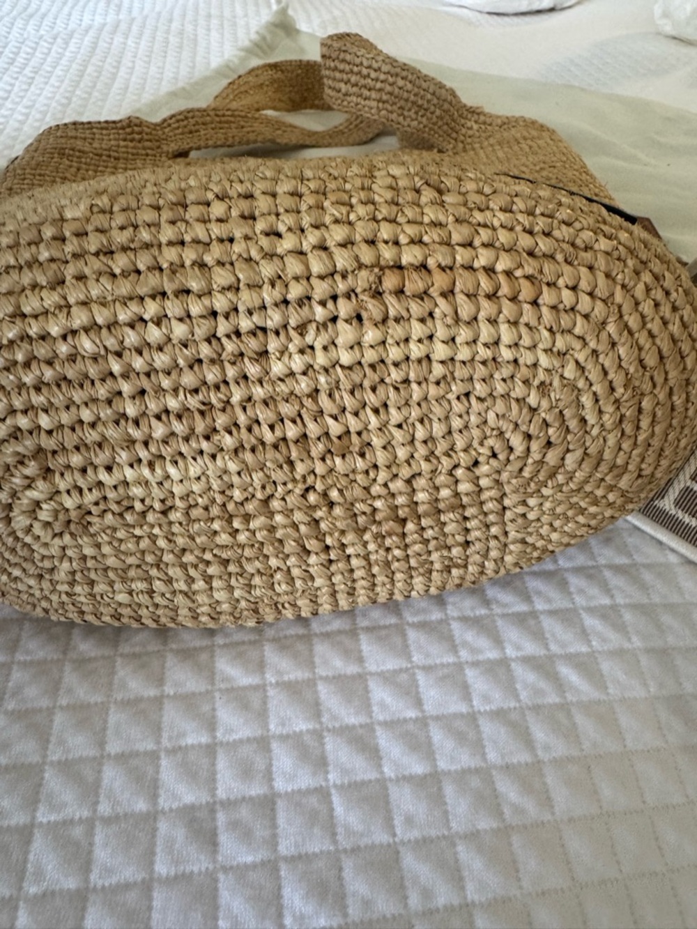 Loewe Raffia Slit Bucket Tote - Picture 8 of 11